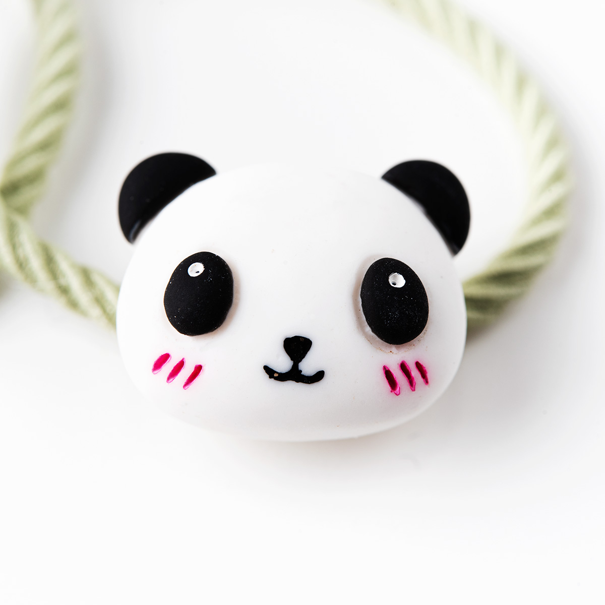 Panda elastiekjes zwart – wit