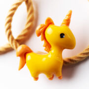 unicorn elastiekjes geel
