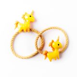 all-about-eva-elastiekje-unicorn-geel