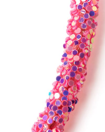 Diadeem roze glitter