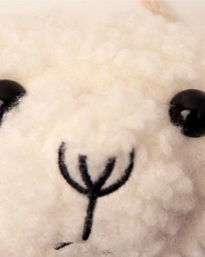 Beren tasje fluffy wit