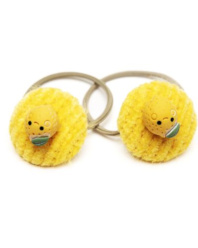 Elastiekje knoop eendje geel