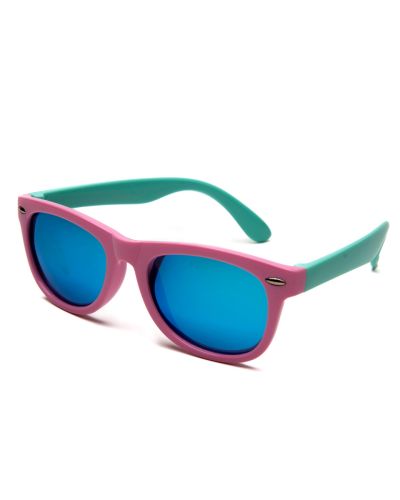 Zonnebril flexibel silicone roze
