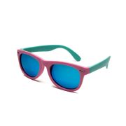 Zonnebril flexibel silicone roze