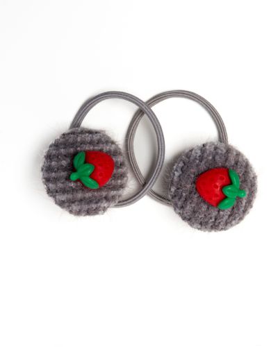 Elastiekje knoop aardbei rood