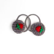 Elastiekje knoop aardbei rood