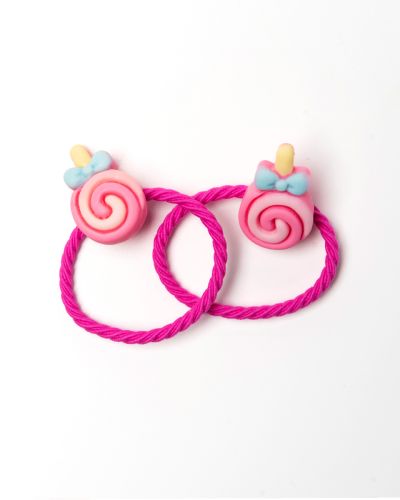 Lolly roze elastiekje