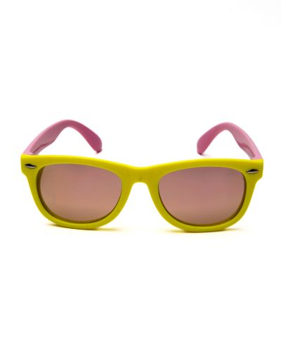 Zonnebril flexibel silicone geel