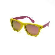 Zonnebril flexibel silicone geel
