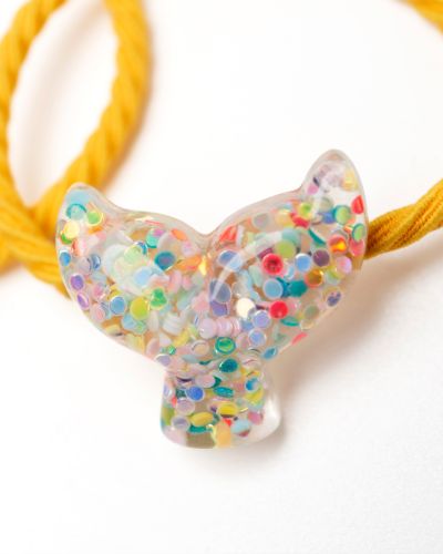 Elastiekje glitter vissenstaart