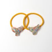 Glitter elastiekje visstaart