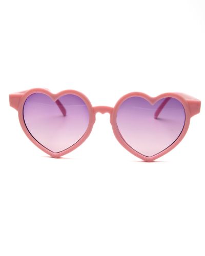 Zonnebril hart roze
