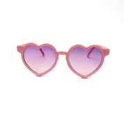 Zonnebril hart roze