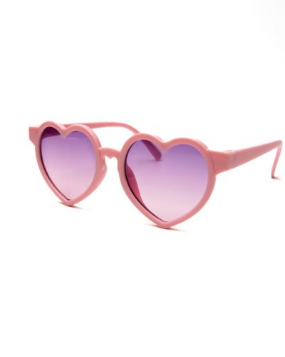 Zonnebril hart roze