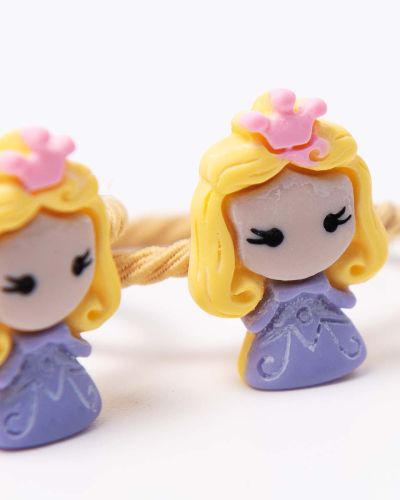 Elastiekje prinses geel