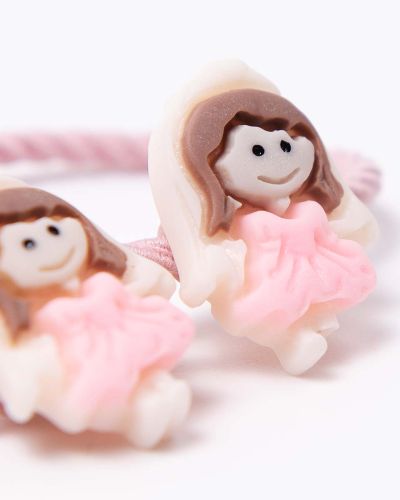 Elastiekje prinses roze