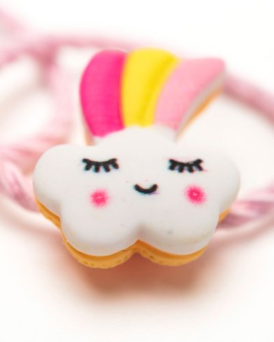 Elastiekje wolk regenboog