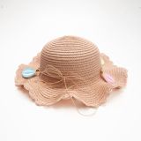 Beach hoedje roze