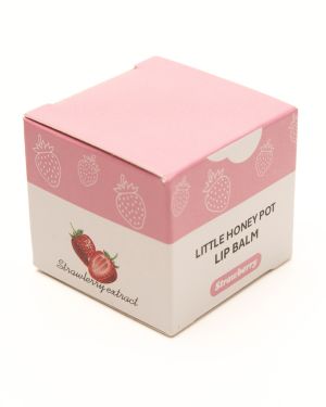 Little Honey Pot Lipbalm Aardbei