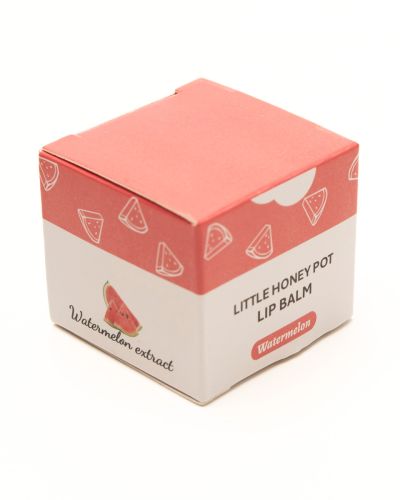 Little Honey Pot Lipbalm Watermeloen