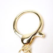 Sleutelhanger macaron geel