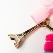 Sleutelhanger macaron groen