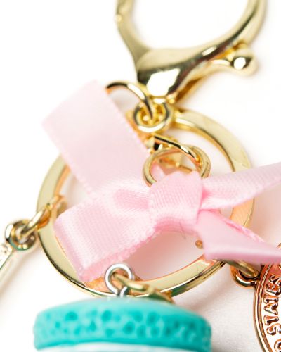 Sleutelhanger macaron rood