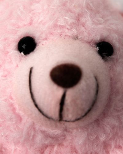 Sleutelhanger beertje roze