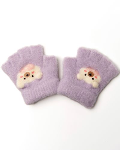 Wantje vingerloos mini paars