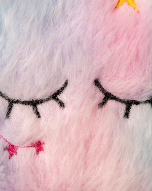 Fluffy heuptasje paars