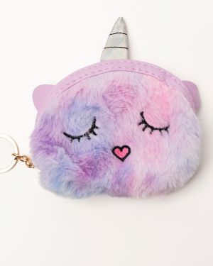 Unicorn portemonnee paars