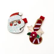 Haarspeldjes kerstman&snoep