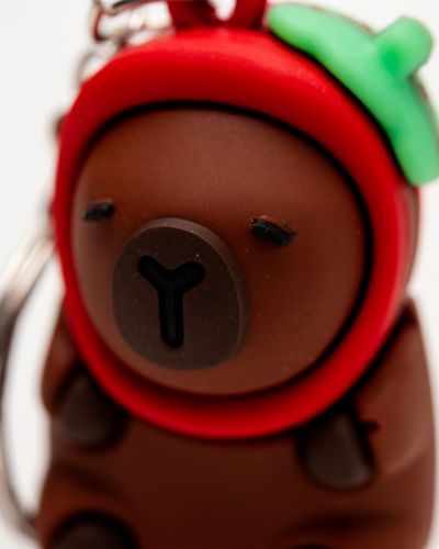 Sleutelhanger capybara muts