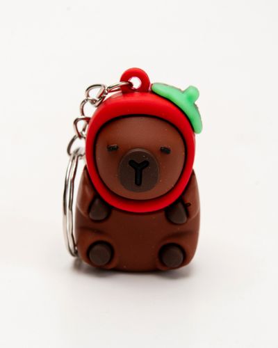 Sleutelhanger capybara muts