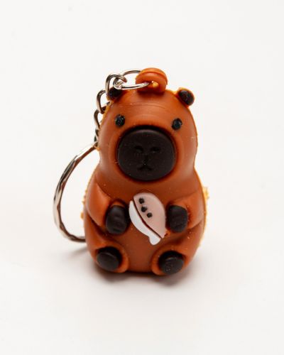 Sleutelhanger capybara vis