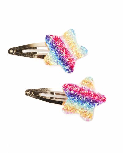 Haarspeldjes regenboog sterretjes