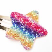 Haarspeldjes regenboog sterretjes