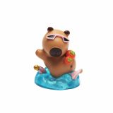 Capybara blue editie zonnebaden