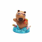 Capybara blue editie zonnebaden