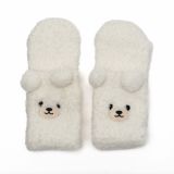 Warme huissokken wit