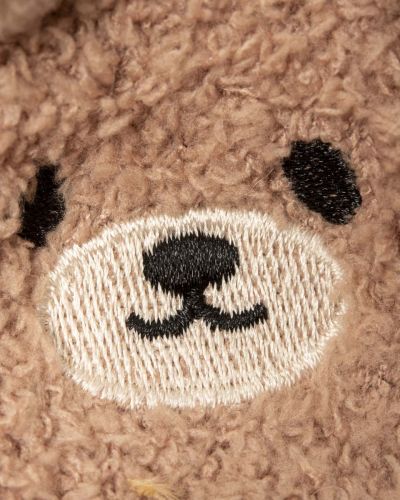 Warme huissokken bruin