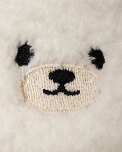 Warme huissokken wit