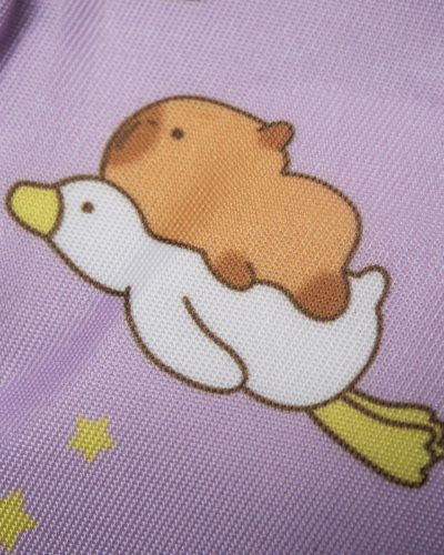 Rugzakje capybara paars