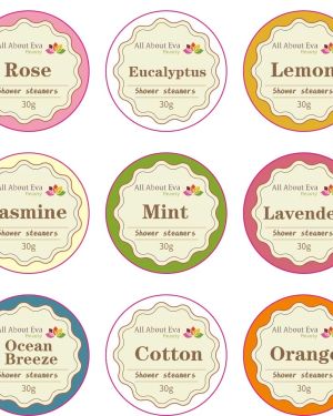 Shower steamers cadeaupakket