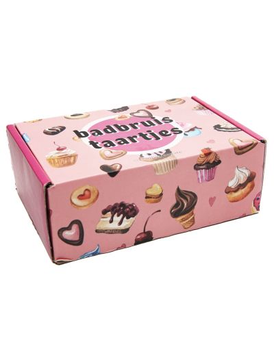 Badbruis taartjes cadeauverpakking