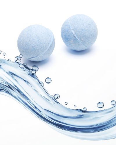 Mini badbruisballen oceaan