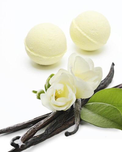 Mini badbruisballen vanille