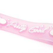 Sleutelhanger milkshake roze