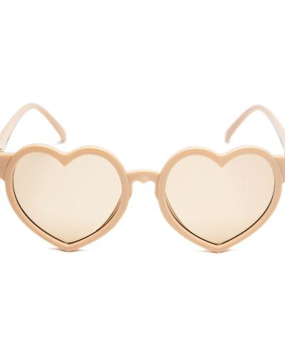 Zonnebril hart bruin