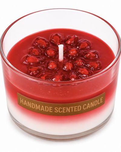 Creamy crush candle pomgranate